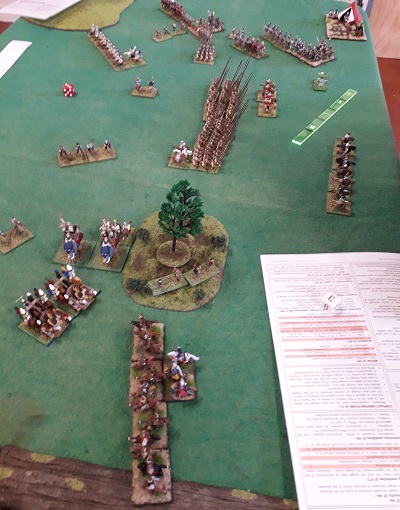 15mm ADLG ancients game at the North Shore Wargames club