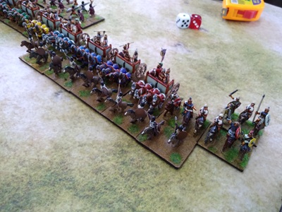 15mm ancients game at the North Shore Wargames Club