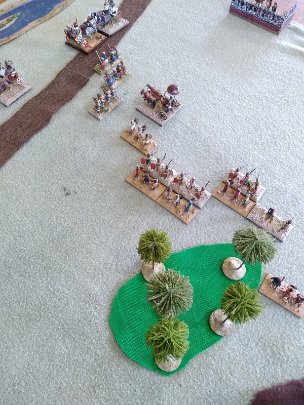 DBA 15mm New Kingdom Egyptians vs Sea Peoples