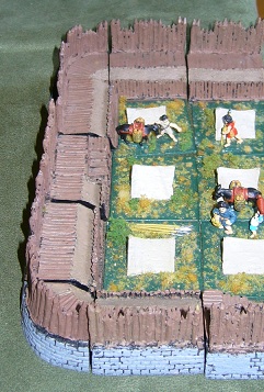 Roman camp - DBMM 15mm game