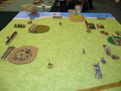 DBR 25mm Knights of St John v Tudor English. Click for larger image.