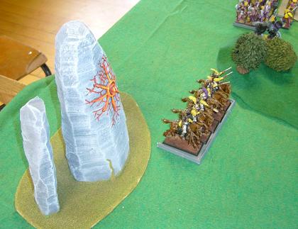 Warhammer game at the club