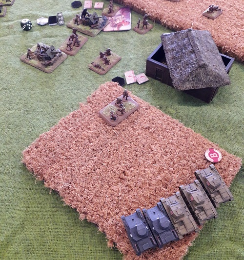 Flames of War game at the North Shore Wargames Club