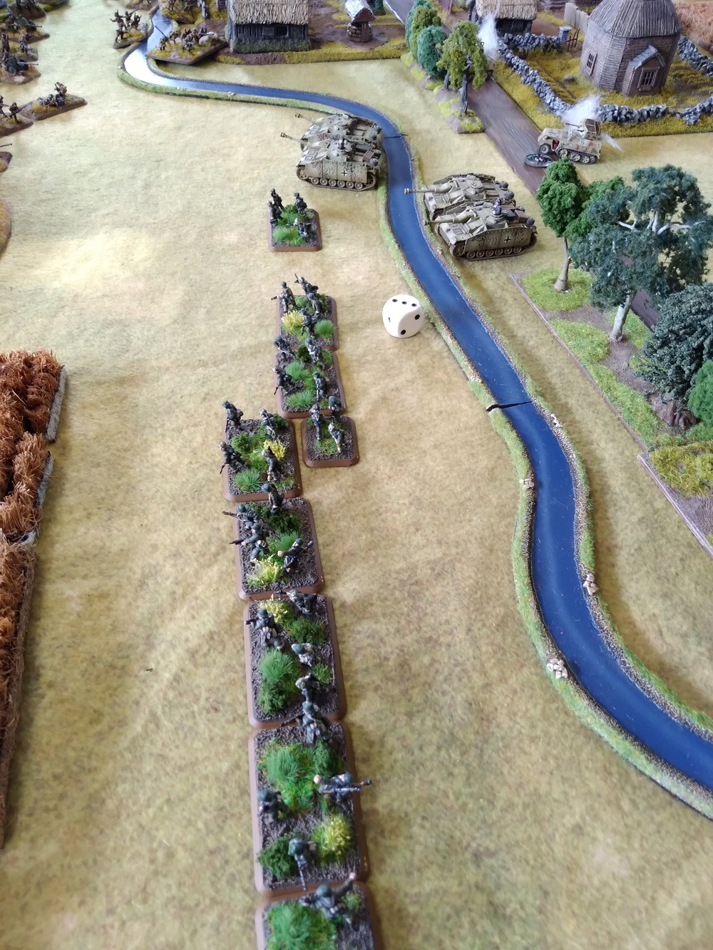 Flames of War game at the North Shore Wargames Club