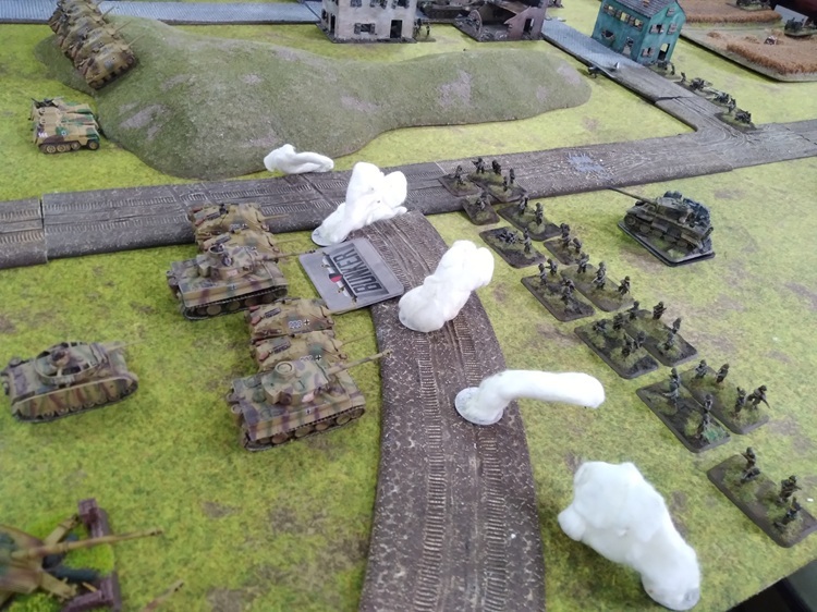 Flames of War game at the North Shore Wargames Club
