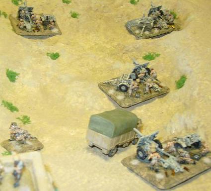 Flames of War artillery