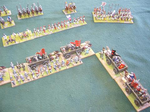 DBR 25mm Hussites and Early Tudor English