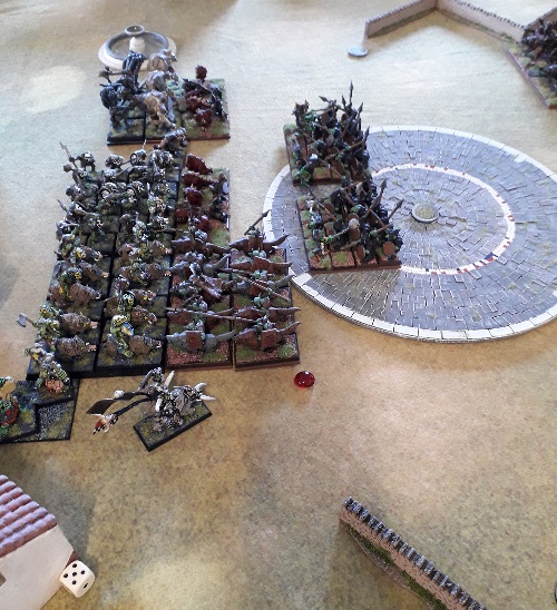 Kings of War game at the North Shore Wargames Club