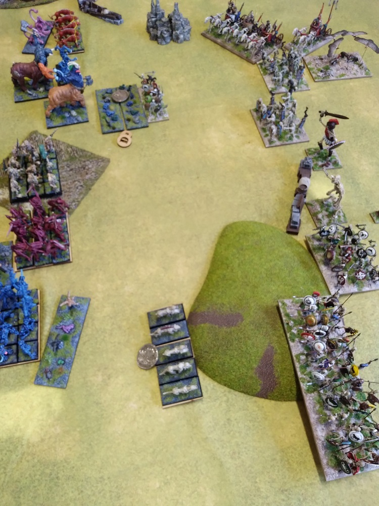 Kings of War game at the North Shore Wargames Club