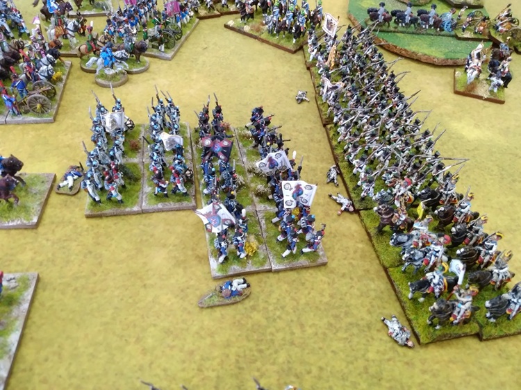 15mm Napoleonic Glory is Fleeting game at the North Shore Wargames Club