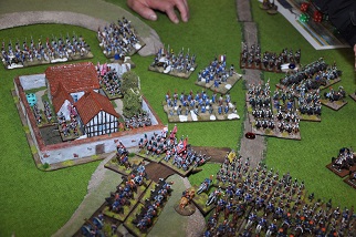 Waterloo 200th Anniversary refight. Click for larger image.