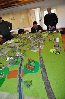 Waterloo 200th Anniversary refight. Click for larger image.