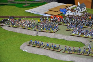 Waterloo 200th Anniversary refight. Click for larger image.