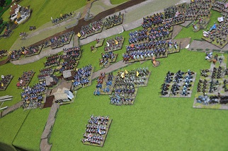 Waterloo 200th Anniversary refight. Click for larger image.