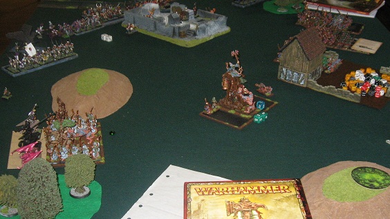 Warhammer game at the North Shore Wargames Club.