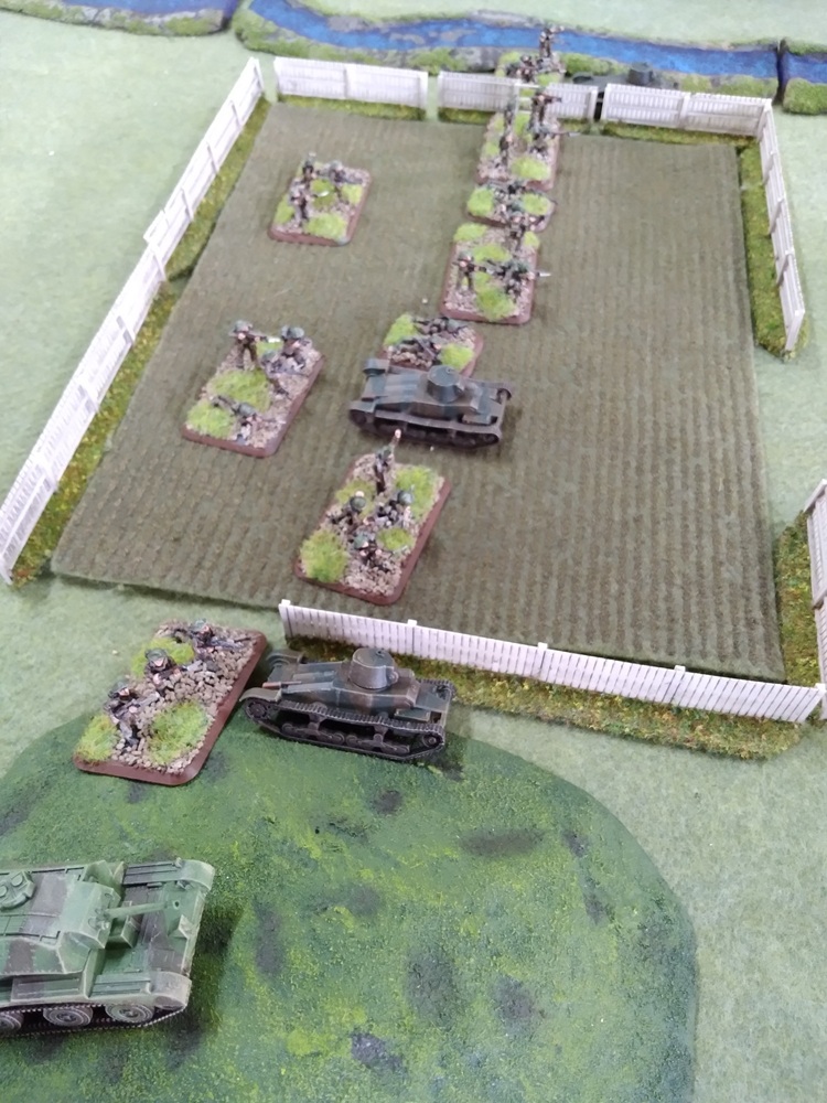 15mm WWII game using 1973 edition of WRG rules