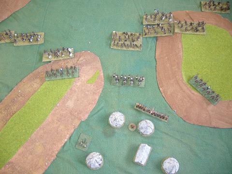 Zulus attacking the British camp